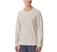 Schiesser Herren Schlafshirt Langarm Rundhals - Mix + Relax Pyjamaoberteil