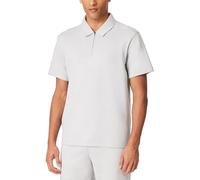 Schiesser Poloshirt Regular Fit mit Reißverschluss Hellgrau Größe 52
