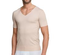 SCHIESSER - T-shirt V-Ausschnitt - Farbe - Beige - Größe - 8