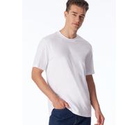 Schiesser Herren T-Shirt 008150-100 Rundhals 2er Pack Weiß Größe XL