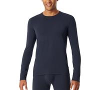 Schiesser Herren-Shirt Langarm Casual Warming 8 wärmend Nachtblau