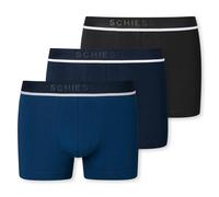Schiesser Herren 3 PACK Boxershorts Bio Baumwolle Multipack - 95/5 Organic, sortiert 2_173986, 4/ S