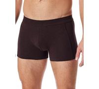 Schiesser Herren Shorts-Comfort Fit Boxershorts, braun-Mel_181842, XXL