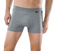 Schiesser Herren Shorts Cotton Essentials 4er Pack, Farbe:Anthrazit (203);Größe:7/XL