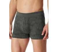 Shorts Interlock dunkelgrün gemustert - Fine Interlock 4