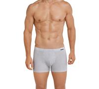 Schiesser Herren Shorts Jersey Jacquard Streifen weiß-anthrazit Ostuni - 161590, Größe Herren:6, Farbe:Off-White