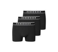 SCHIESSER Herren Shorts Multipack - Serie "95/5", Logobund, S-XXL Schwarz / 9er Pack (3x3P) / XL XL Schwarz