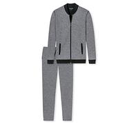 Schiesser Herren Sleep + Lounge Hausanzug Zweiteiliger Schlafanzug, per pack Grau (anthrazit 203), XXXX-Large (Herstellergröße: 760)