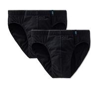 Schiesser Herren Slip 2er Pack - Supermini, Cotton Stretch, Uni, Serie 95/5 (schwarz (000), XL (X-Large, 2-Pack))