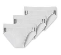 Schiesser Herren 3 PACK Slip Softbund und Streifen Baumwolle - 95/5