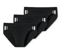 Schiesser Herren 3 PACK Slip Softbund und Streifen Bio Baumwolle - 95/5 Organic