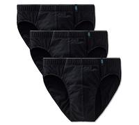Schiesser Herren Slip 3er Pack - Supermini, Cotton Stretch, Uni, Serie 95/5 (schwarz (000), XL (X-Large, 3-Pack))