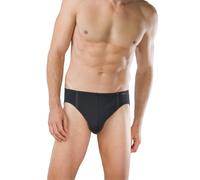 Schiesser Herren Slip, 3er Pack, Supermini, Essentials, schwarz, 005221, Größe:6 (L)