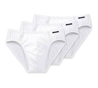 Schiesser Herren Slips Supermini Essential 3er-Pack Weiß Größe S