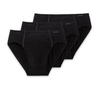 Schiesser Supermini Slips (3er Pack) 205221-000 schwarz 95/5 4