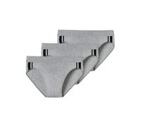 Schiesser Herren Slip Rio-Slip 3er Pack Box Mehrfachpack 95/5-173815, Größe Herren:9, Farbe:grau-Melange