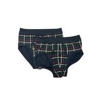 Schiesser Herren Slip Sportslip 2er Pack Doppelpack - 150086, Größe Herren:7, Farbe:dunkelblau