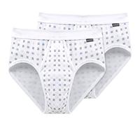 Schiesser Herren Sportslip Essentials – 2er Pack mit Eingriff Weiß XL