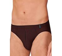 Slip mit Streifenmuster Modell 'Supermini' XXL men Dunkelrot