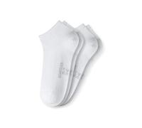 Schiesser Herren Sneaker 2er Pack Doppelpack 95/5-179828, Größe Herren:39/42, Farbe:weiss