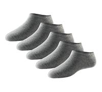 Schiesser Herren 5er Pack Herrensneaker silbergrau-mel. 179825-210 - 39/42