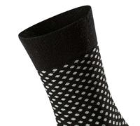 SCHIESSER Herren Socken, 10er Pack - "Bluebird", Baumwoll-Mix, uni/gemustert Schwarz/gepunktet 43-46