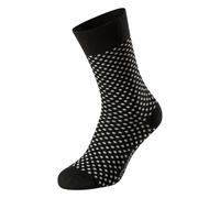 Kurzsocken SCHIESSER "Socken Bluebird 10P 10er Pack", Herren, Gr. 43-46, schwarz (schwarz, gepunktet, schwarz, raute), Obermaterial: 77% Baumwolle CO. 22% Polyamid PA. 1% Elasthan EL., Socken (9483511