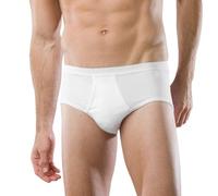 Schiesser Herren Sport Slip feinripp Sport Brief 005128 2er Pack, Farbe:Weiß (100);Größe:7/XL