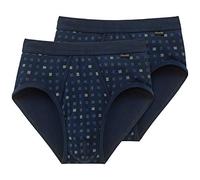 Schiesser Herren Sportslip (2er Pack) Slip, Blau (815-navy), XXL EU