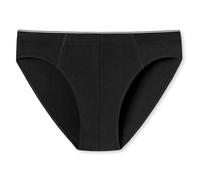 SCHIESSER Herren Supermini-Slips im Pack - Serie "95/5", Vorteilspack, Organic Cotton, uni, S-4XL Schwarz 4 (S) 3 Slips (3x1S)