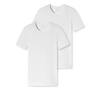 Schiesser Herren T-Shirt Unterhemd 2er Pack Doppelpack 95/5 Box - 174997