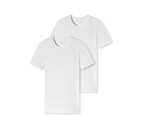 Schiesser Herren T-Shirt Unterhemd 2er Pack Doppelpack 95/5 Box - 174997