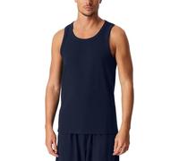 Schiesser Herren Tank Top Doppelripp 150 Years Bio-Baumwolle Admiral Größe 56