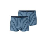 Schiesser Herren Trunk Long Life Soft 2-Pack atlantikblau - Größe 6