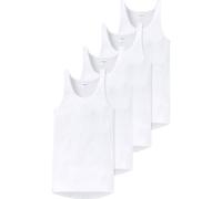 Unterhemd SCHIESSER "Unterhemd 4er Pack", Herren, Gr. XXL, N-Gr, weiß, Obermaterial: 100% Baumwolle CO., Unterhemden Unterhemd (64449814-XXL) weiß