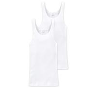 Schiesser Tanktops Herren Baumwolle weiß, 9 (3XL)