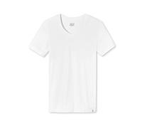 Schiesser Herren T-Shirt 164233-100 Kurzarm Rundhals Long Life Soft Weiß XL