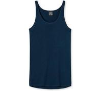 SCHIESSER Herren Unterhemd - Sport-Jacke, ohne Arm, Original Feinripp, einfarbig XL Blau