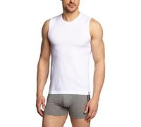 Schiesser Herren Unterhemd Tank Top, Gr. Large (Herstellergröße: 6 (L)), Weiß (100-weiss)