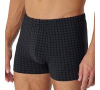 Schiesser Herren Unterwäsche Für Männer Weich Und Bequem Ohne Gummibund Bio Baumwolle - Cotton Casual Boxershorts, Schwarz_180505,M