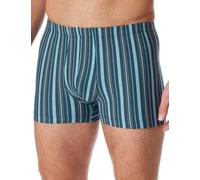 Schiesser Herren Unterwäsche Für Männer Weich Und Bequem Ohne Gummibund Bio Baumwolle - Cotton Casual Boxershorts, Blau_182307,L