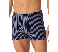 Schiesser Trunk Herren, weich, Bio-Baumwolle, ohne Gummibund, marine Gr. 4