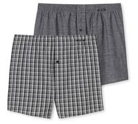 Schiesser - Web - Boxershorts - 2er Pack (10 Schwarz)