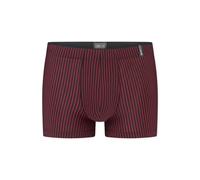 Schiesser Boxershorts Long Life Soft 149047 rot/schwarz gestreift Herren - 1 Stück, Größe 7