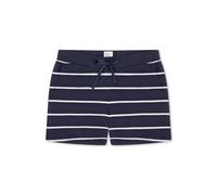 Pyjamashorts SCHIESSER "Mix + Relax", Damen, Gr. 42, N-Gr, 913, multicolor 2, Single Jersey, Obermaterial: 95% Baumwolle, 5% Elasthan, kurz, Hosen, Cotton-Mix, Gummizug, Bindeband, seitliche Taschen (