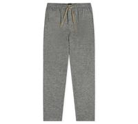 Schiesser Herren Schlafhose lang Loungewear Webflanell Organic-Mix + Relax Pyjamaunterteil, dunkelgrau-Mel_183107, 52