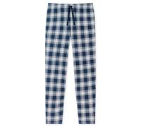 Schiesser Pyjama-Hose mit Karo-Muster in Marineblau, Größe XXL