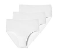 Schiesser Damen Maxislip Invisible Soft Taillen-Shapewear, Weiss_166916, 38 EU