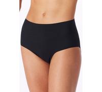 Schiesser Maxislip Invisible Soft – Taillen-Shapewear Microfaser mit hohem Bund Damen Schwarz 36
