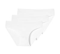 Schiesser Damen Slip nahtlos - Invisible Soft, weiss_166915, 44